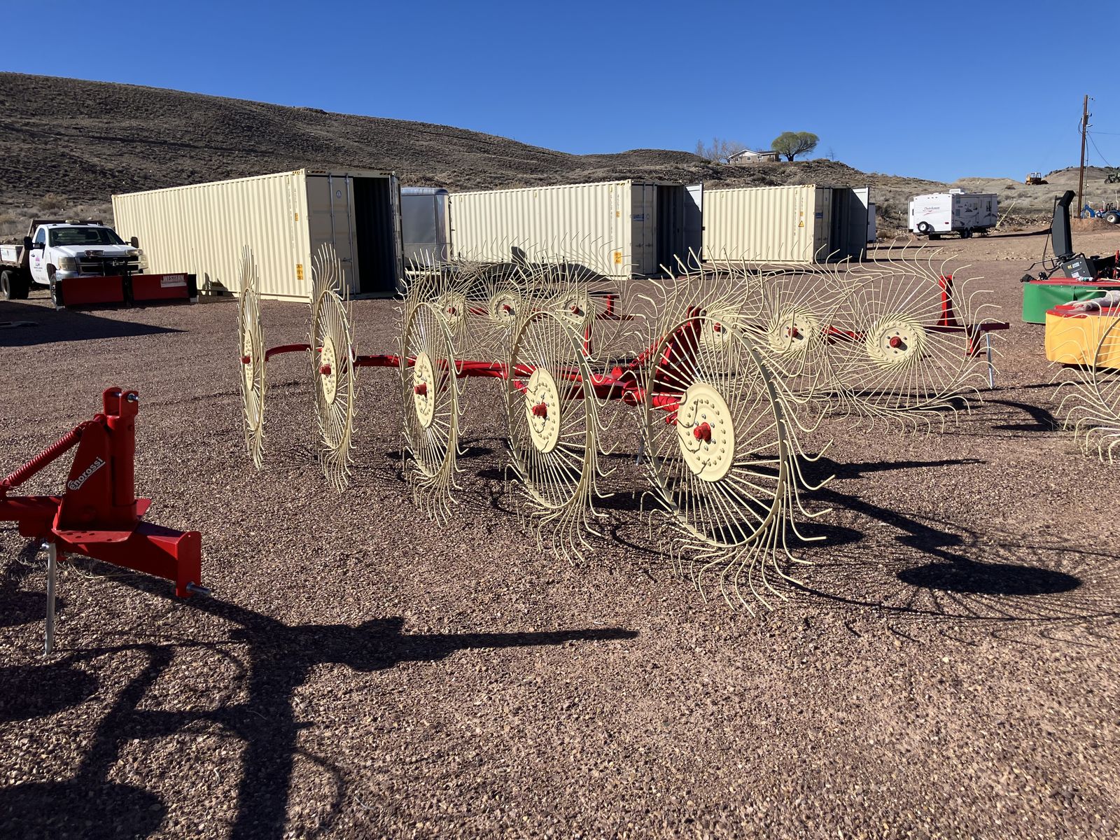 Enrossi 5 Wheel Hay Rake