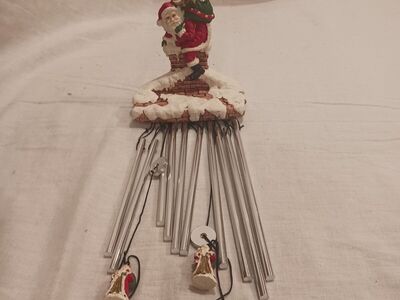 Santa wind chimes