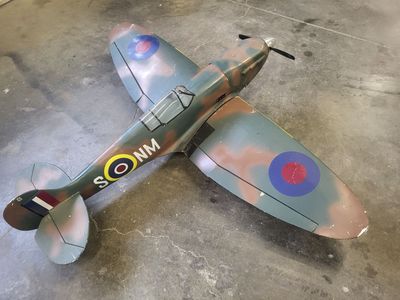 Last price lowered DLE20cc Spitfire Bind and fly