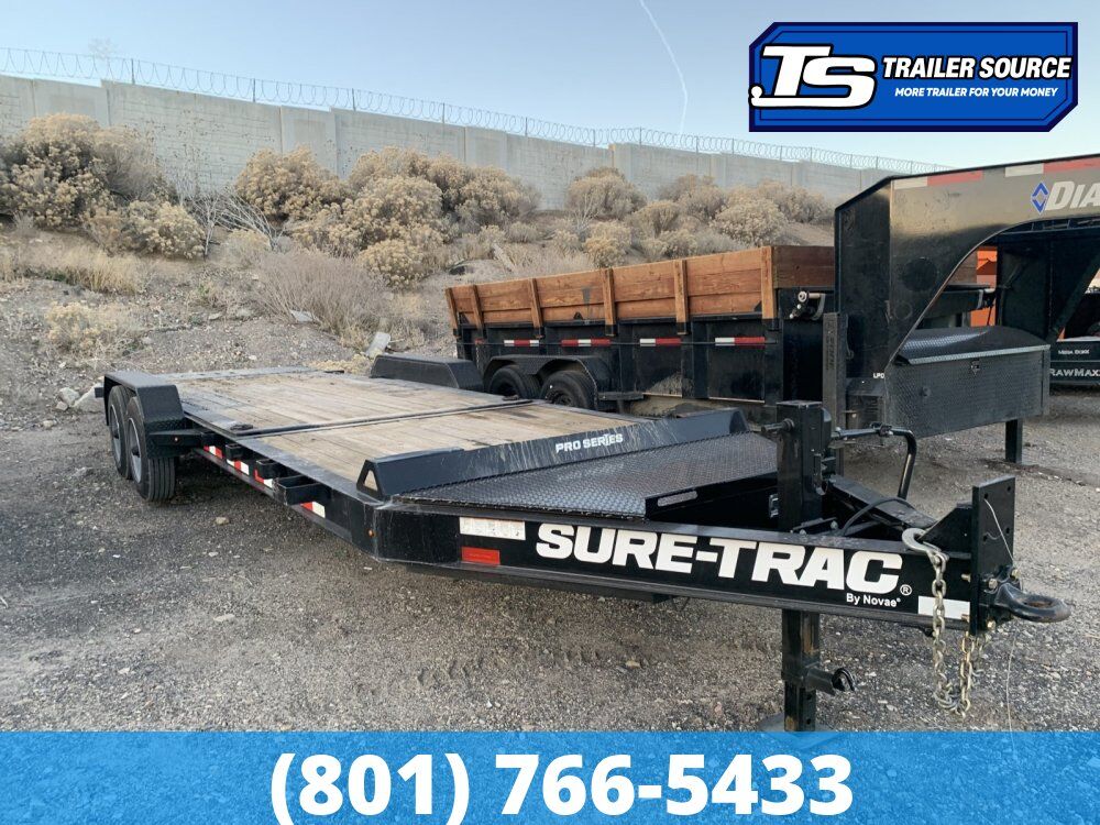 7x22 Sure-Trac Tilt Trailer - 22K GVWR