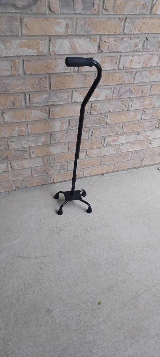 Adjustable Quad Cane and Folding Walker - Mobility Aid Set