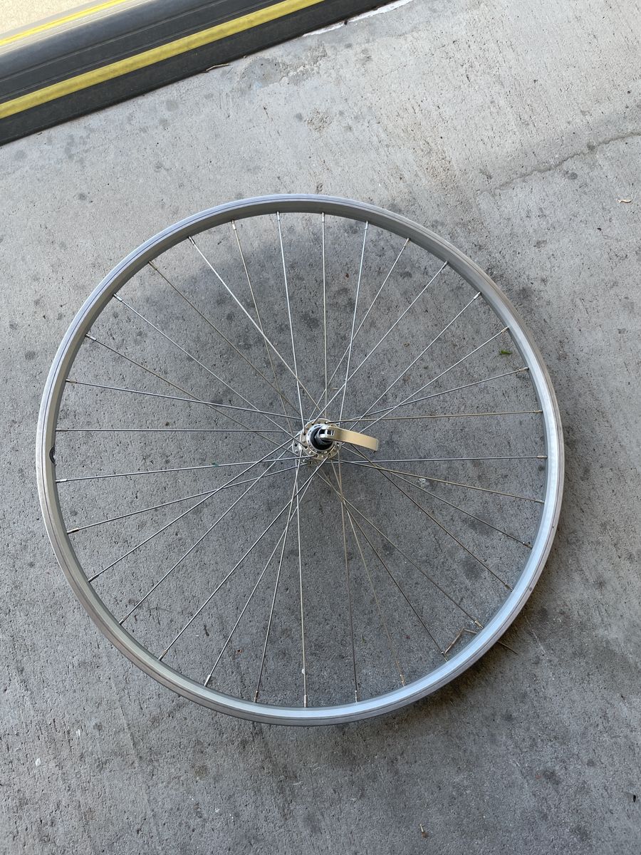New Felt Verza Cruz Front Wheel - Silver (700c / 26" Hybrid Bike Replacement) 5 available