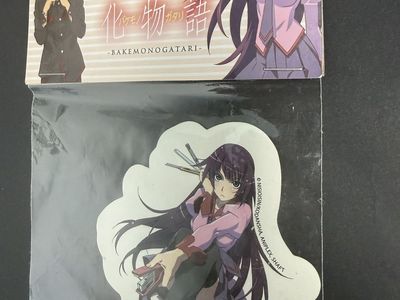 RARE Bakemonogatari Hitagi Official Sticker NEW! 🦀️