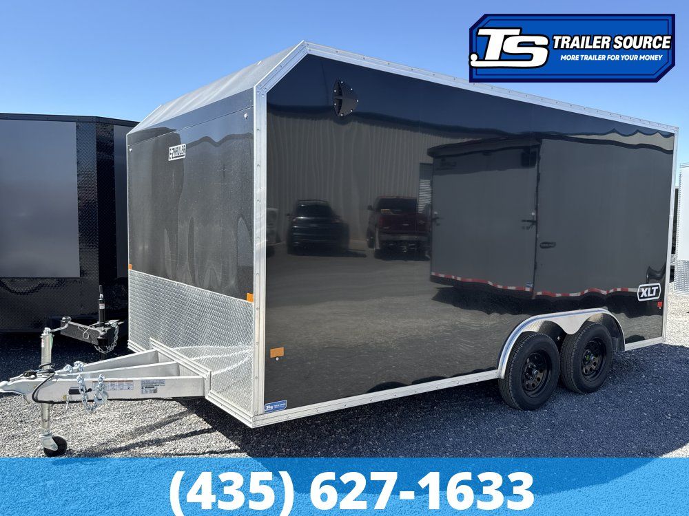 8.5x16 Alcom EZ Hauler XLT Aluminum Enclosed Cargo Trailer - 7'0" Interior - 3.5K GVWR -