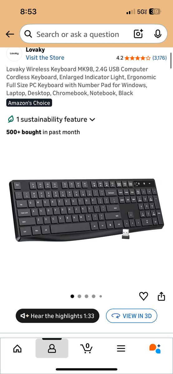 Wireless Keyboard