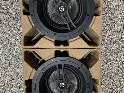 OSD 8" Trimless Ceiling Speaker 175W LCR Home Theater Surround, Contour Switch, ACE870 (Pair)