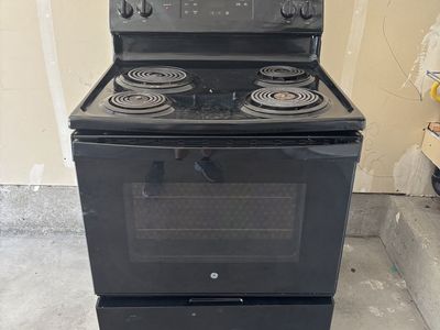 GE Stove & Microwave