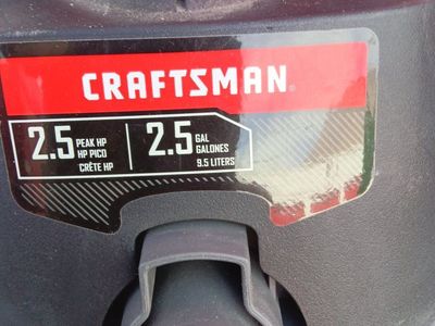 New Craftsman Shop Vac Small Convenient & Powerfu