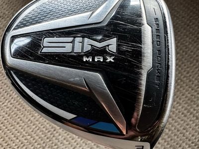 TaylorMade SIM Max 3-Wood 15° Golf Club - Mitsubishi Tensei 70gram stiff shaft