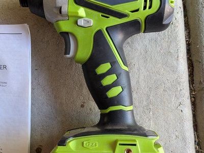 Greenworks 24V Cordless Impact Driver w/ Two Batteris & Charger - Model 2603802