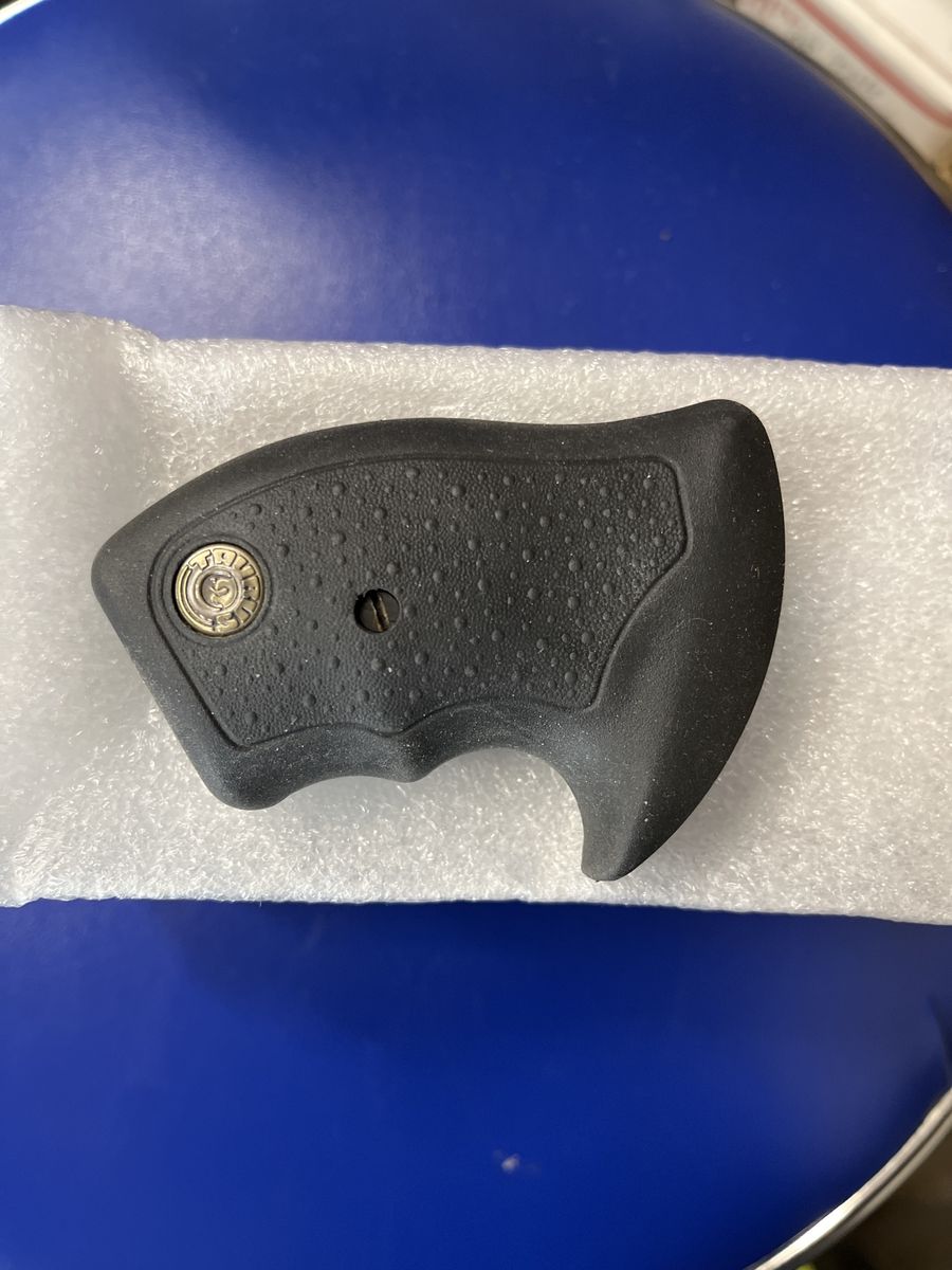 Taurus small frame Revolver Grip Black Rubber with Medallion - Excellent Condition