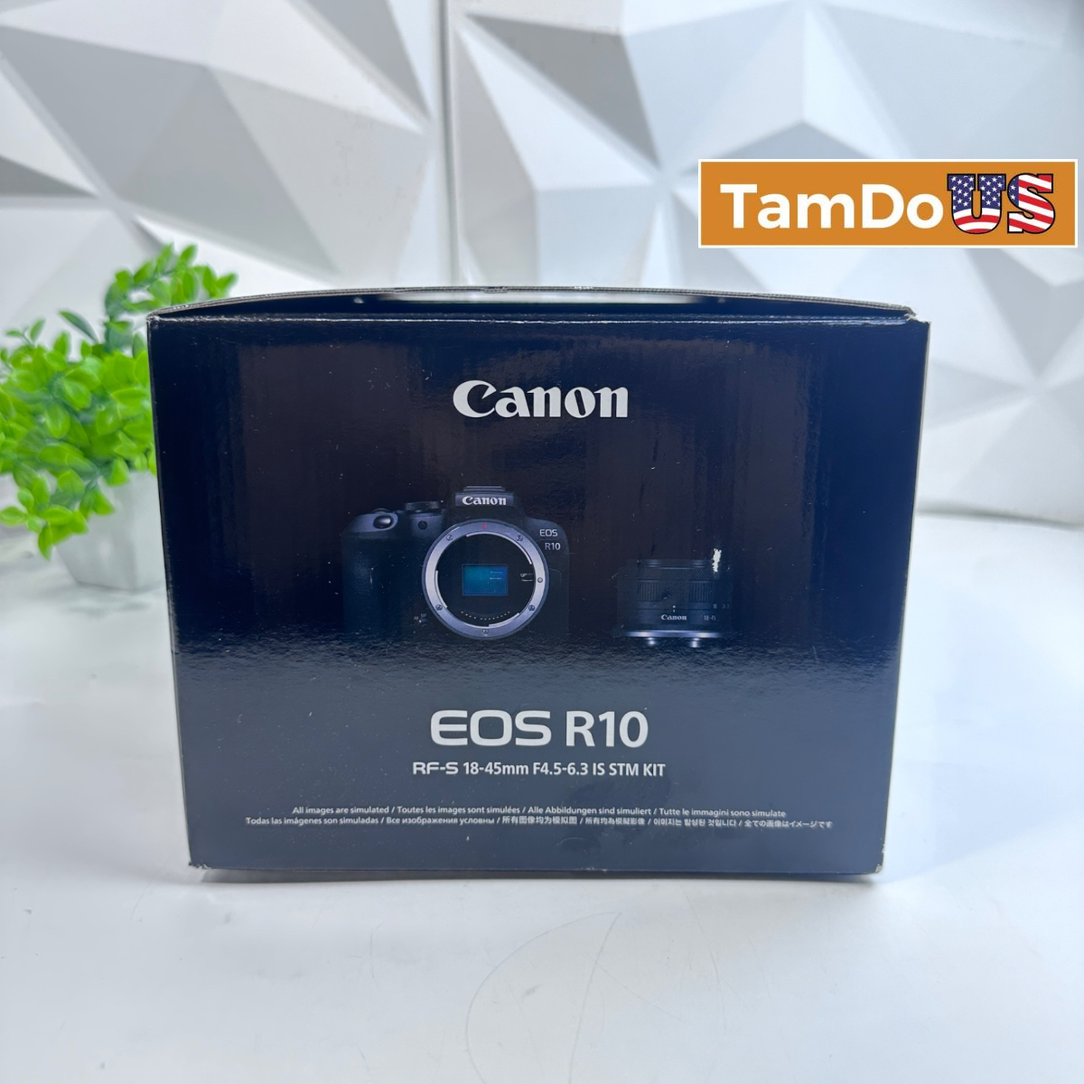Canon EOS R10 Mirrorless Camera Kit with RF-S 18-45mm IS STM Lens