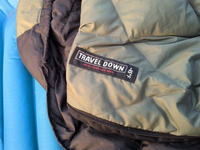 REI travel down 45° 500 full summer sleeping bag long