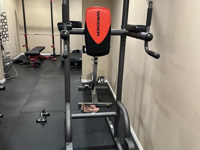 Weider Power Tower with 4 Workout Stations