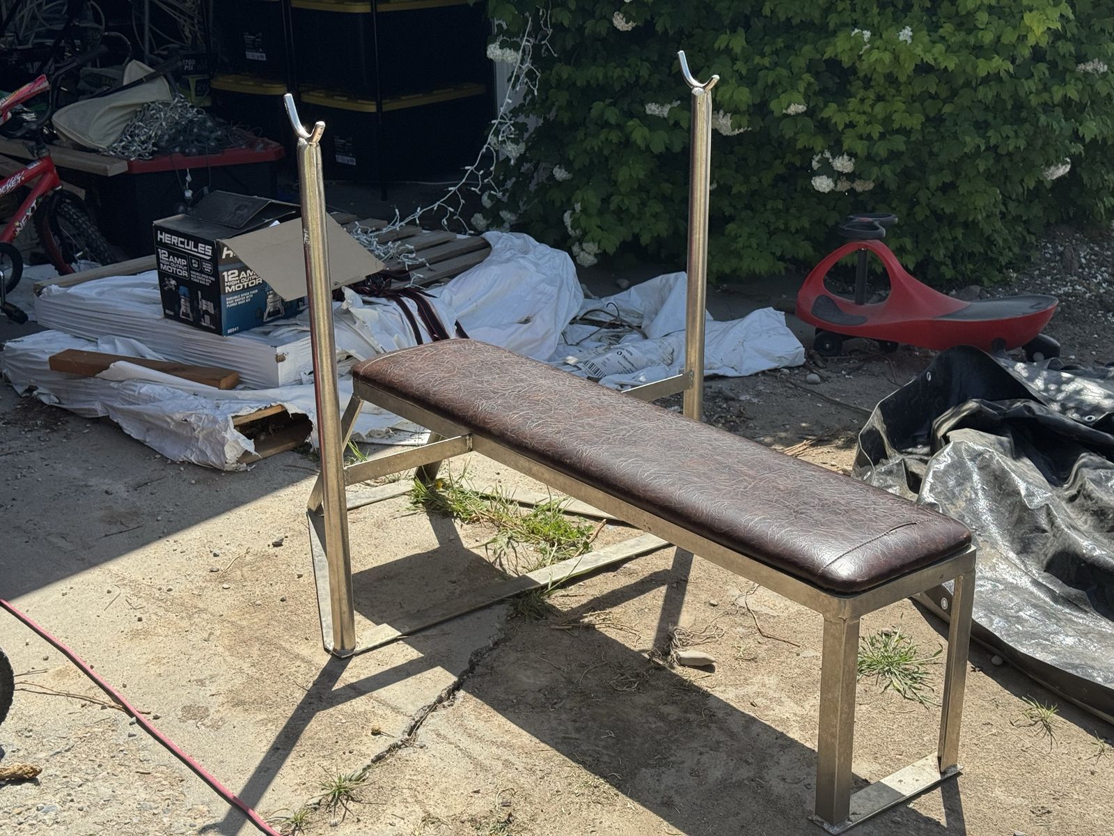 Heavy Duty Hand-Made Weight Bench