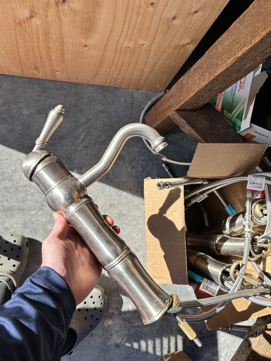 Heavy Duty Brass Kitchen Faucets