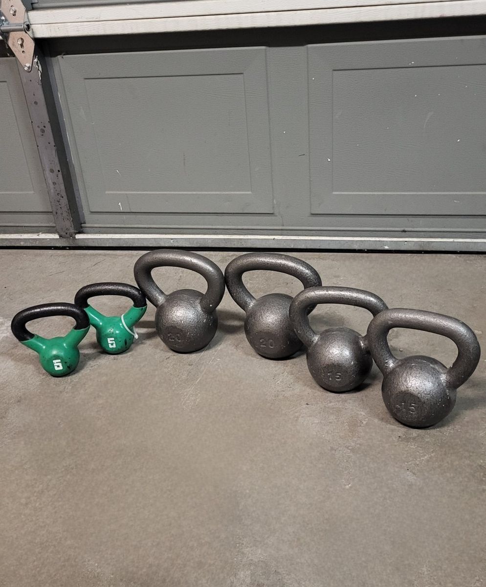 kettlebells