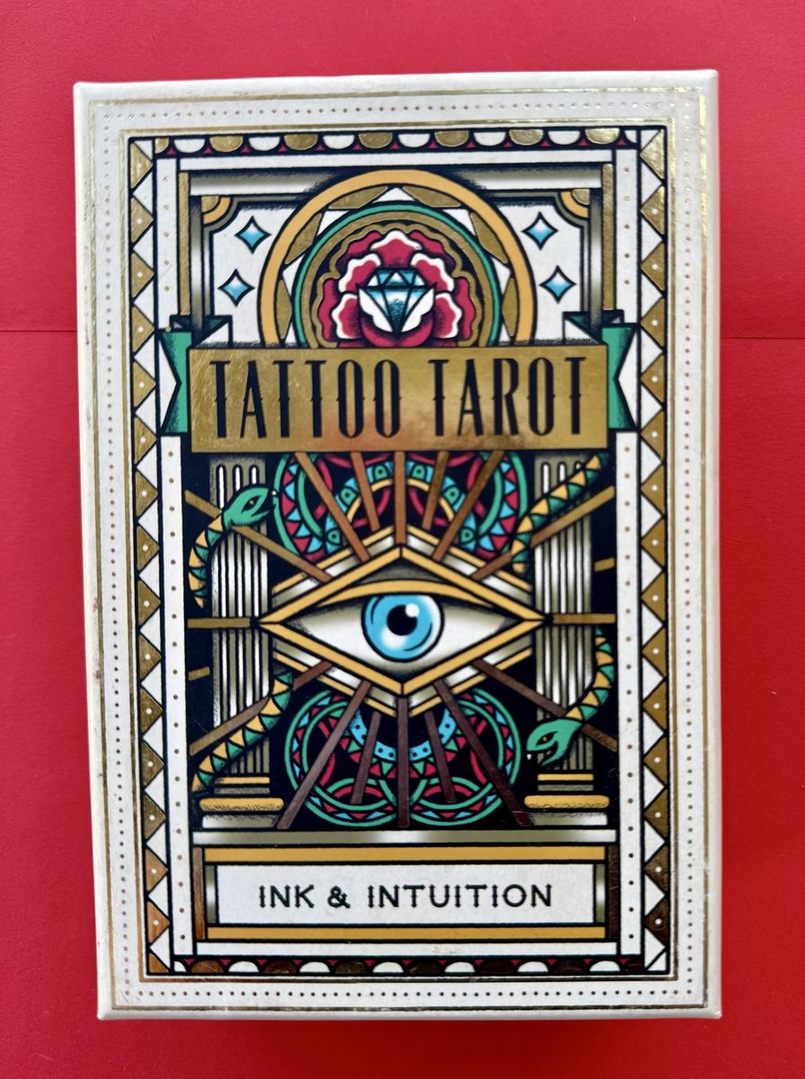 Tattoo Tarot Ink & Intuition 78 Card Deck & Bookle