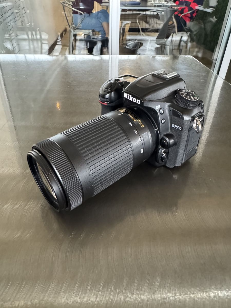 Nikon D7500 DSLR Camera (with 2 lenses)