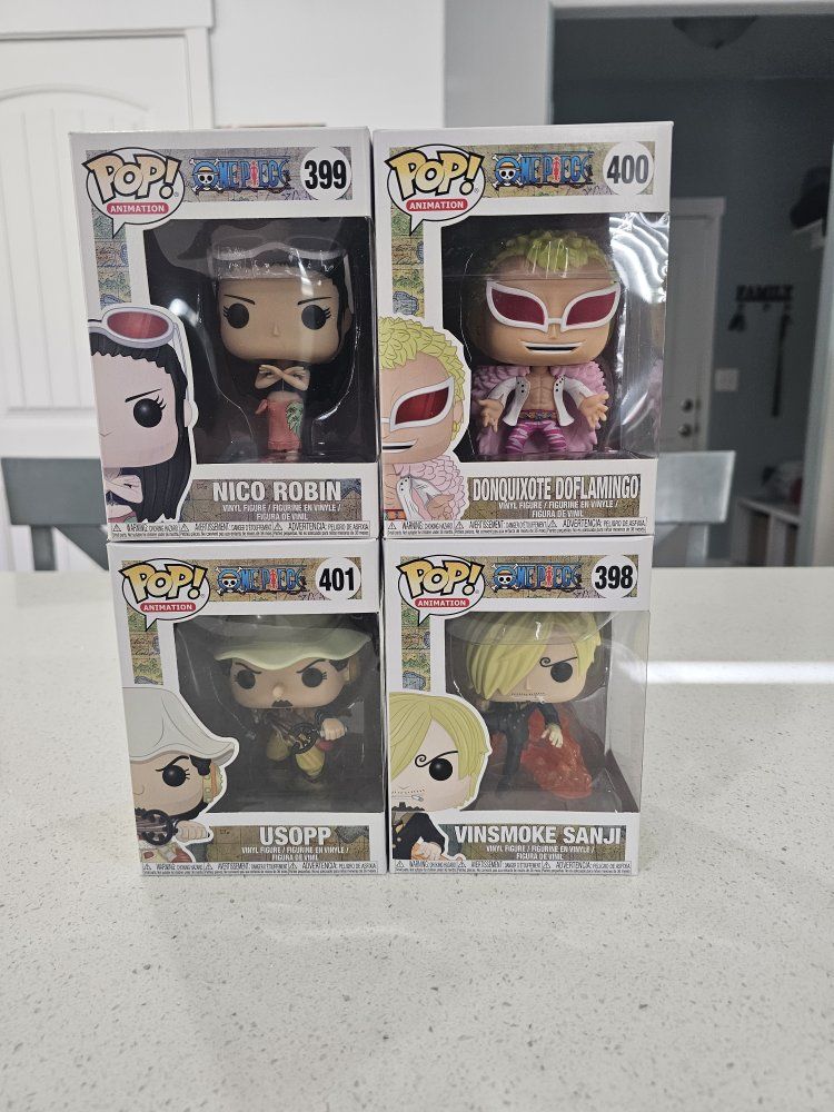 One Piece funko pops