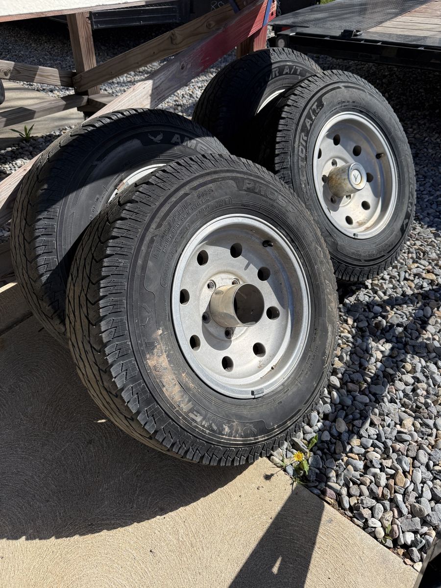 5x5.5 Ford Rims And Tires