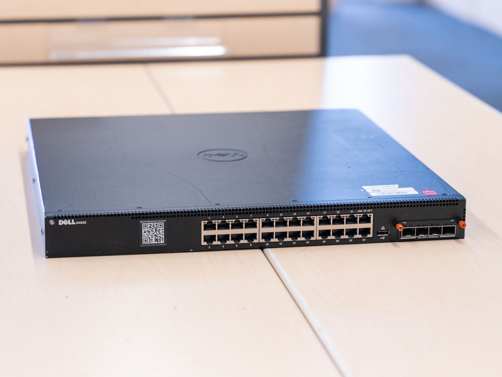 Dell N4032 Layer 3 Managed Switch | 24 Gigabit Ethernet Ports, 4x 10G SFP+ Ports
