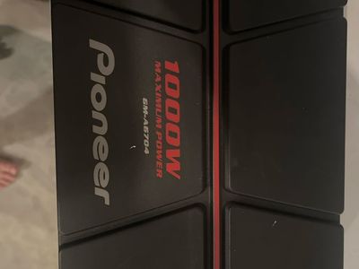 Pioneer 1000 W Ford Channel Amplifier For Car