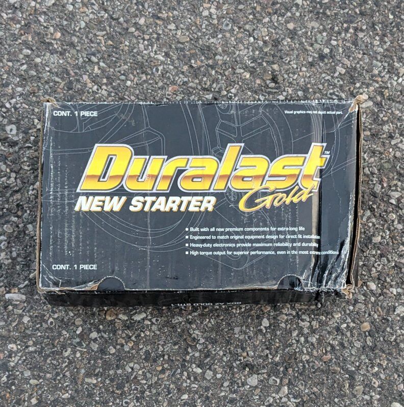 Honda Acura Duralast Starter Motor DLG5369S