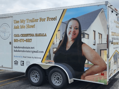 Rent My 17' Enclosed Box Trailer!