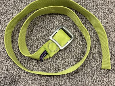 Patagonia Tech Web Belt- Men’s 46.5 inches green