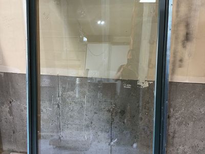 73” by 47” wood clad picture window