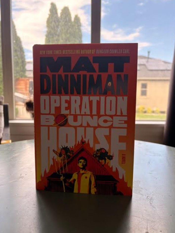 Matt Dinniman Operation Bounce House Signed Copy Novel Fiction Book