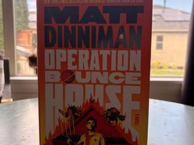Matt Dinniman Operation Bounce House Signed Copy Novel Fiction Book