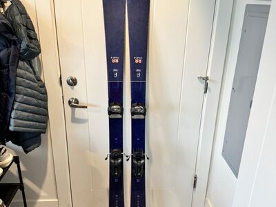 175cm Dynastar E-Cross 88 Skis GW Tyrolia Bindings