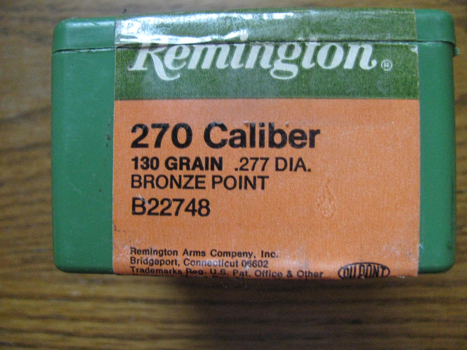 Remington 130 Gr. 270 Cal. Bronze Point Bullets