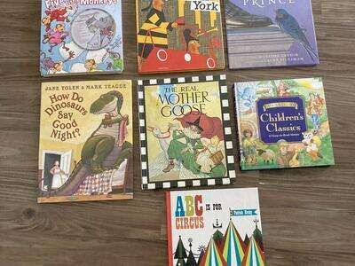 Childrens Books Hardback Set of 8 New