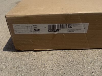 IKEA ALEX Drawer Unit, Gray, 14 1/8x27 1/2 " - New in Box
