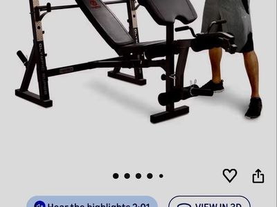 Marcy Diamond Elite Weight Bench