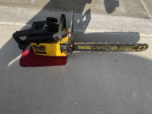 MCCULLOCH PROMAC 610 CHAINSAW CHAIN SAW 20 INCH NOT STIHL HUSQVARNA