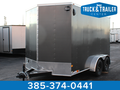 Wells Cargo 7 x 12 Deluxe Enclosed Trailer