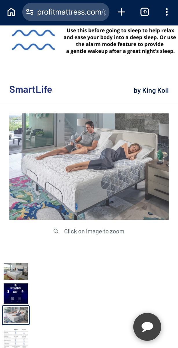 Smart Life Bed by King Koil-Better than Sleep Number