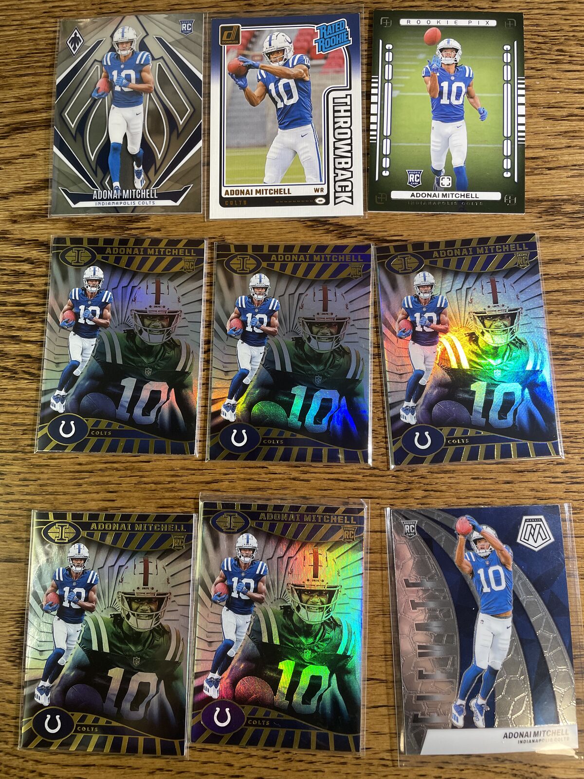 Indianapolis Colts trading cards
