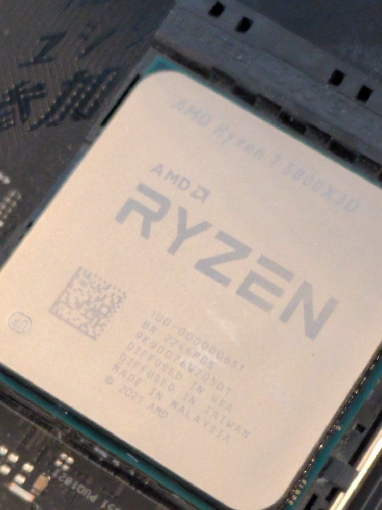 AMD Ryzen 7 5800X3D 8 Core 16 Thread CPU