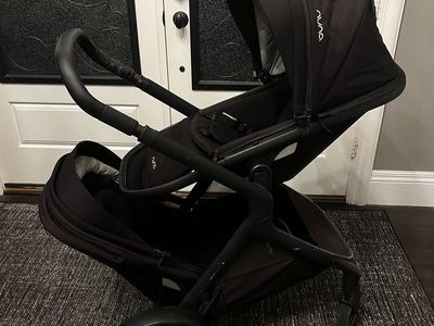 Nuna DEMI Grow Convertible Double Stroller - Includes 2 Seats & All-Weather Mesh Conversion