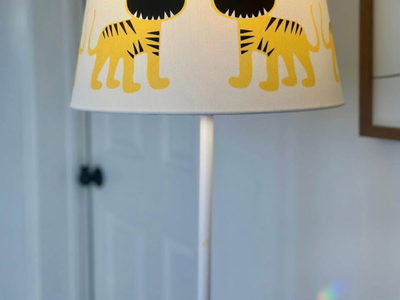 IKEA floor lamp, kids floor lamp, kids room decor