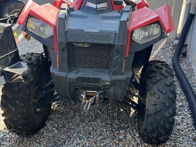 Polaris Scrambler 850 HO Red ATV/Four Wheeler