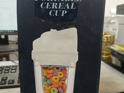 #FROMYOURFEED Portable Cereal Cup - As Seen on Social Media- 2 available (Section A)