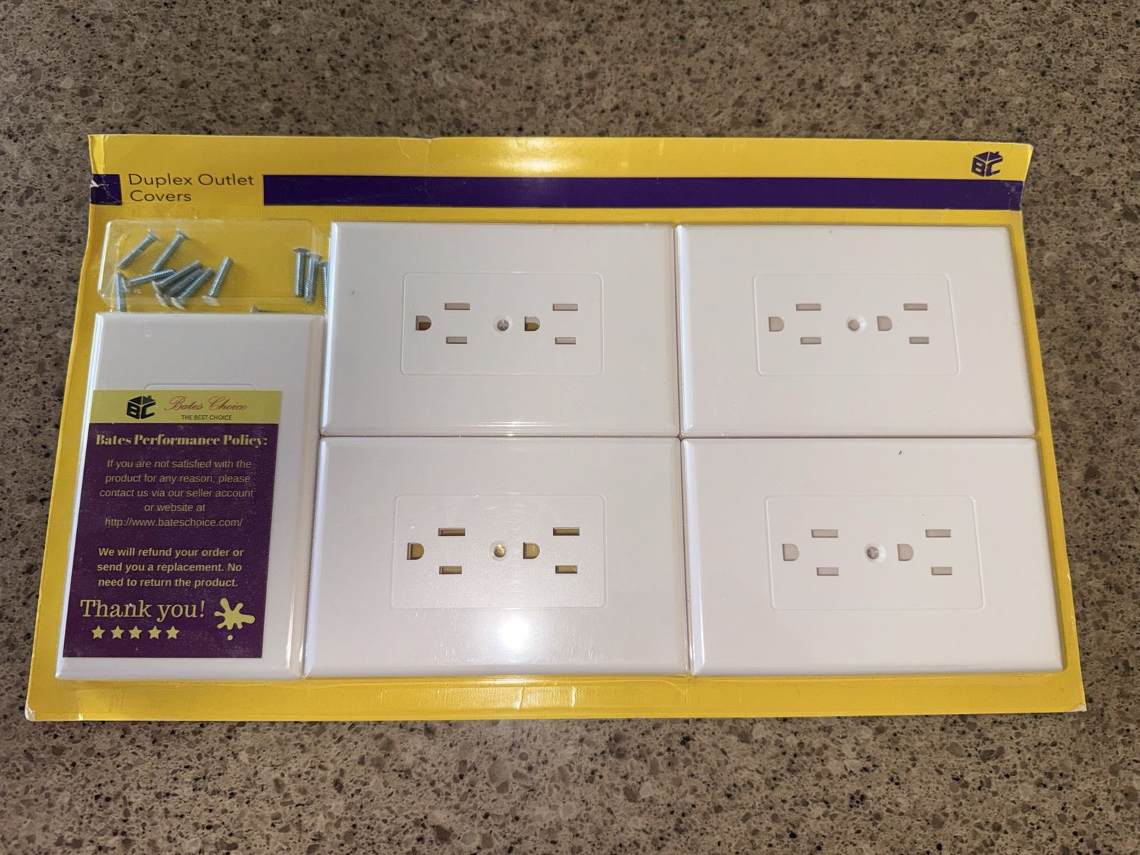 New Set of 10 Outlet Covers