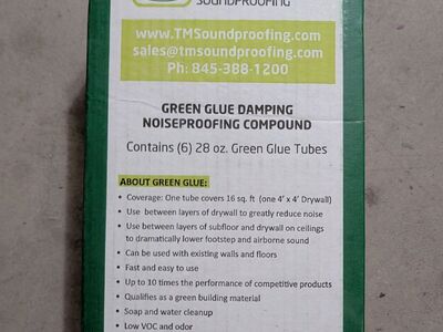 green glue noise proofing glue