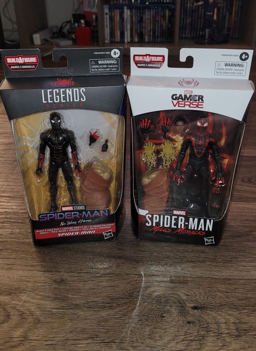 Marvel legends miles Morales Spiderman action figures